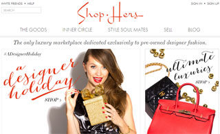 Shop-Hers Website Snapshot